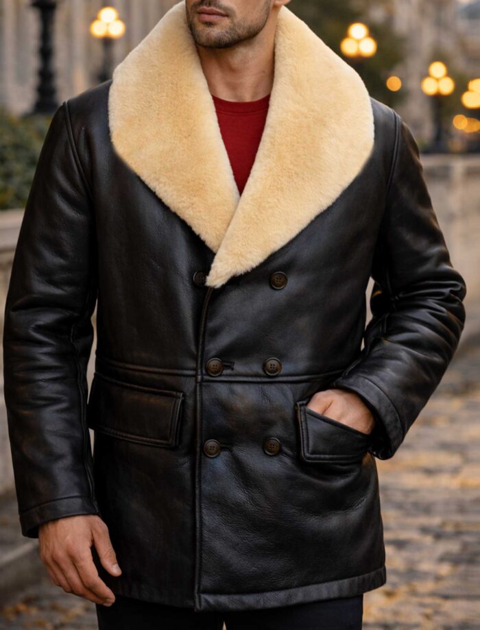 Blackstone Mac Shearling Coat