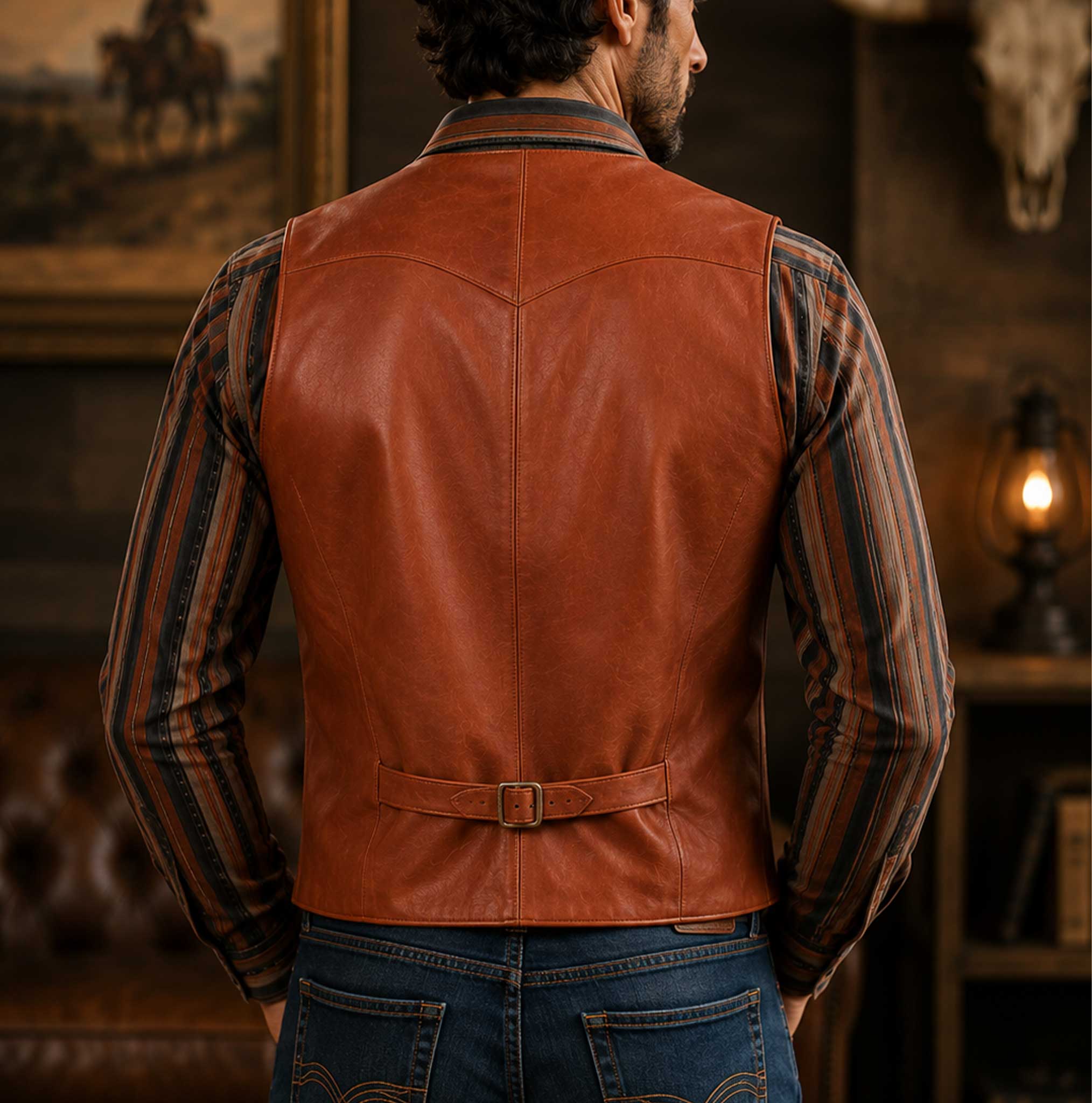 men’s leather vest vintage leather vest biker leather vest western leather waistcoat genuine leather vest motorcycle leather vest cowboy leather vest men’s waistcoat premium leather vest handmade leather vest